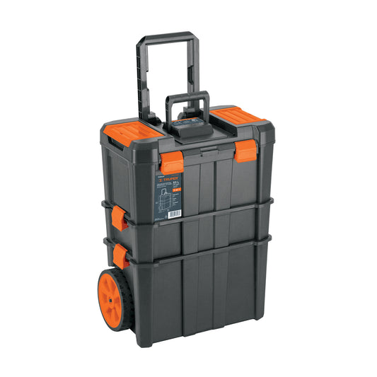 CAJA DE HERRAMIENTAS 19X25 3 EN 1 DESMONTABLE CON RUEDAS 102644 TRUPER UNIDAD
