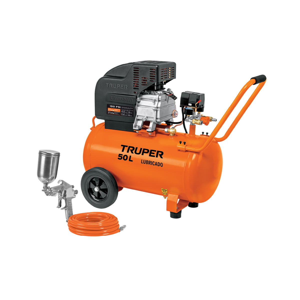 COMPRESOR DE AIRE 50L 116PSI TRUPER 16095