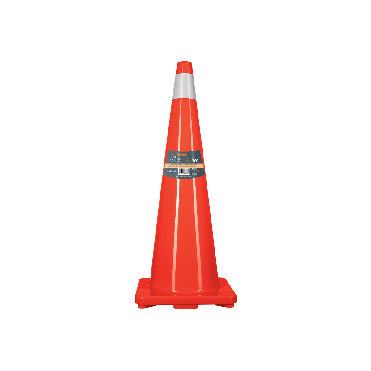 CONO PARA TRAFICO DE 90 CM TRUPER 13127