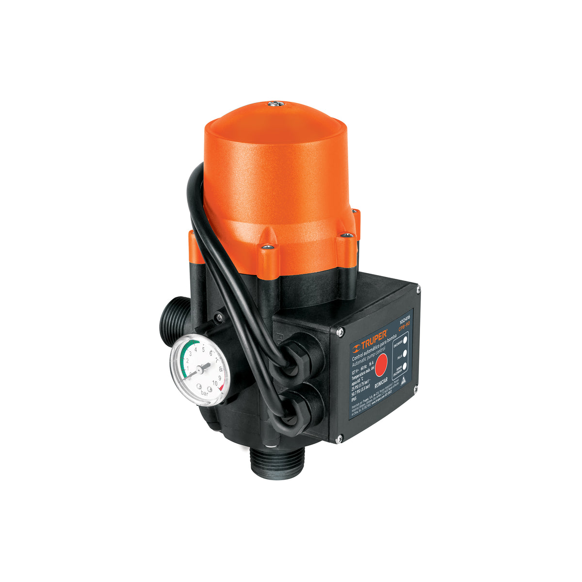 CONTROL AUTOMATICO P/BOMBA 90 GRADOS TRUPER 102416