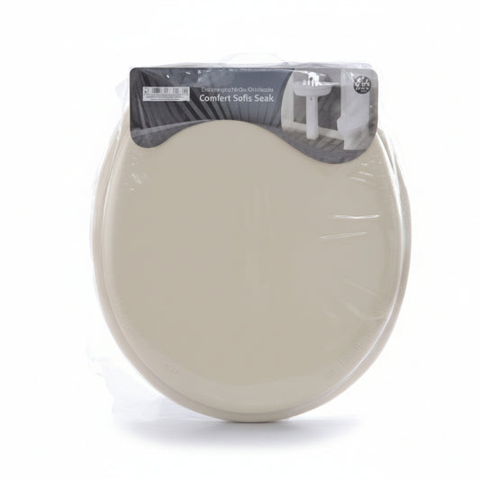 ASIENTO PARA INODORO BEIGE 17CM LHC-8407 LOTUS