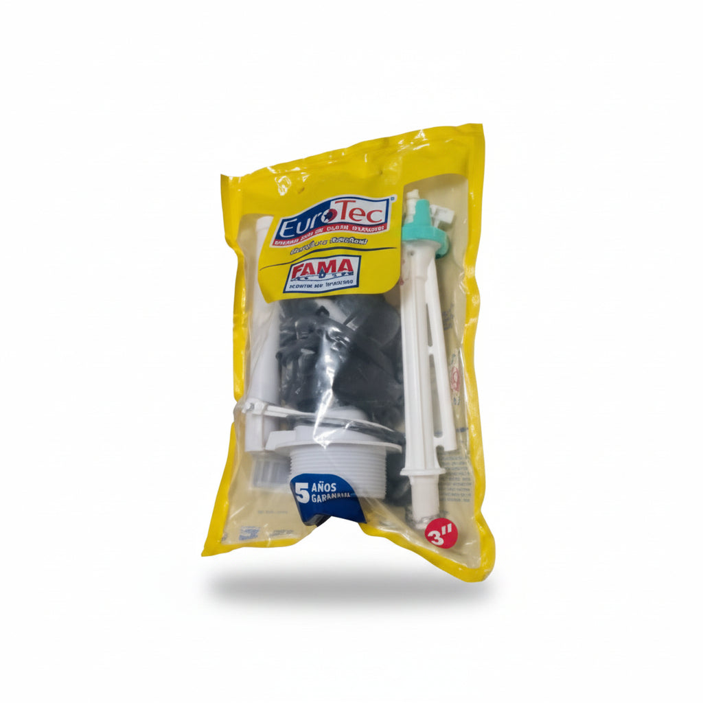 HERRAJE EUROTEC PARA SANITARIO FAMA 3 PLG 2717