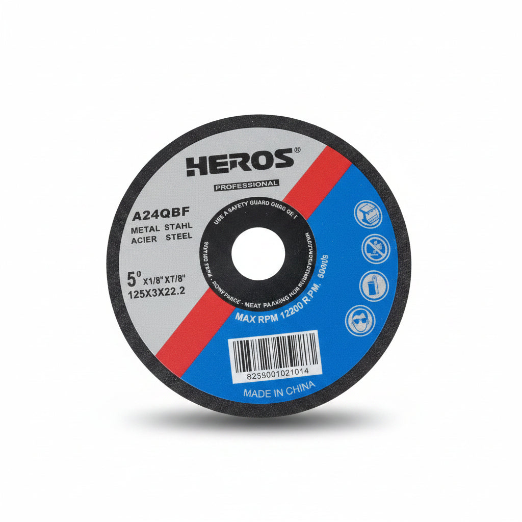 DISCO HEROS 125X3X22.2 MM 5 PLG IRS0016-7