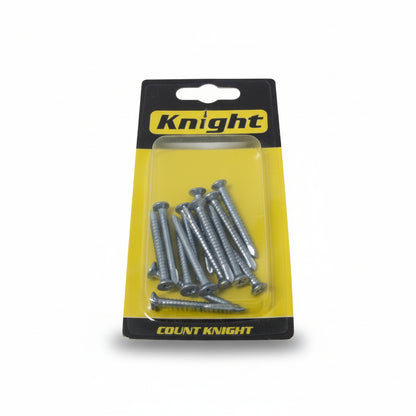 SET DE TORNILLO PUNTA BROCA  GALVANIZADO DE 8X1 1/2 PLG CABEZA PLANA