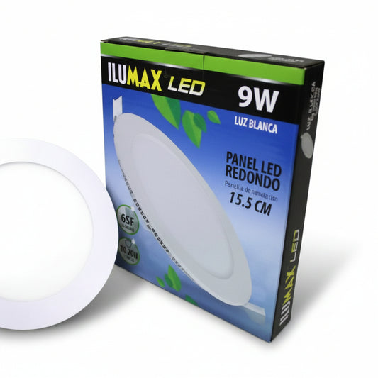 PANEL LED REDONDO DE EMPOTRAR 9W ILUKON 68009540A