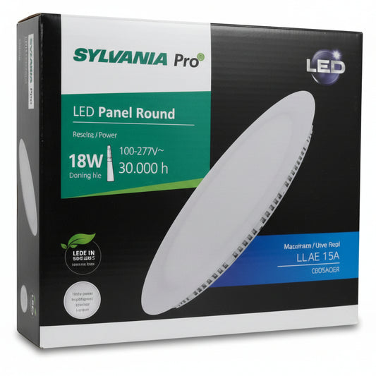 PANEL LED REDONDO EMPOTRAR 18W P29894 SYLVANIA