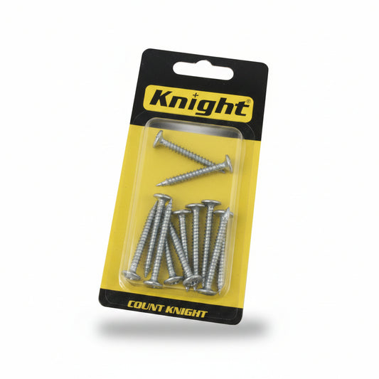SET DE TORNILLO K-LATH PUNTA BROCA  GALVANIZADO CABEZA SEGMENTADA