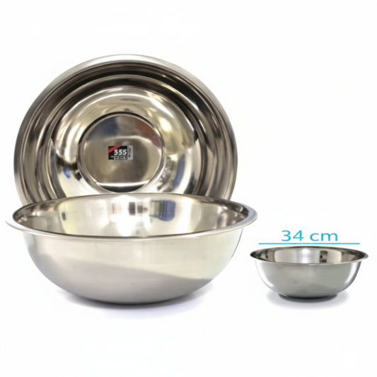PAILA DE METAL 34CM FOOTED-34
