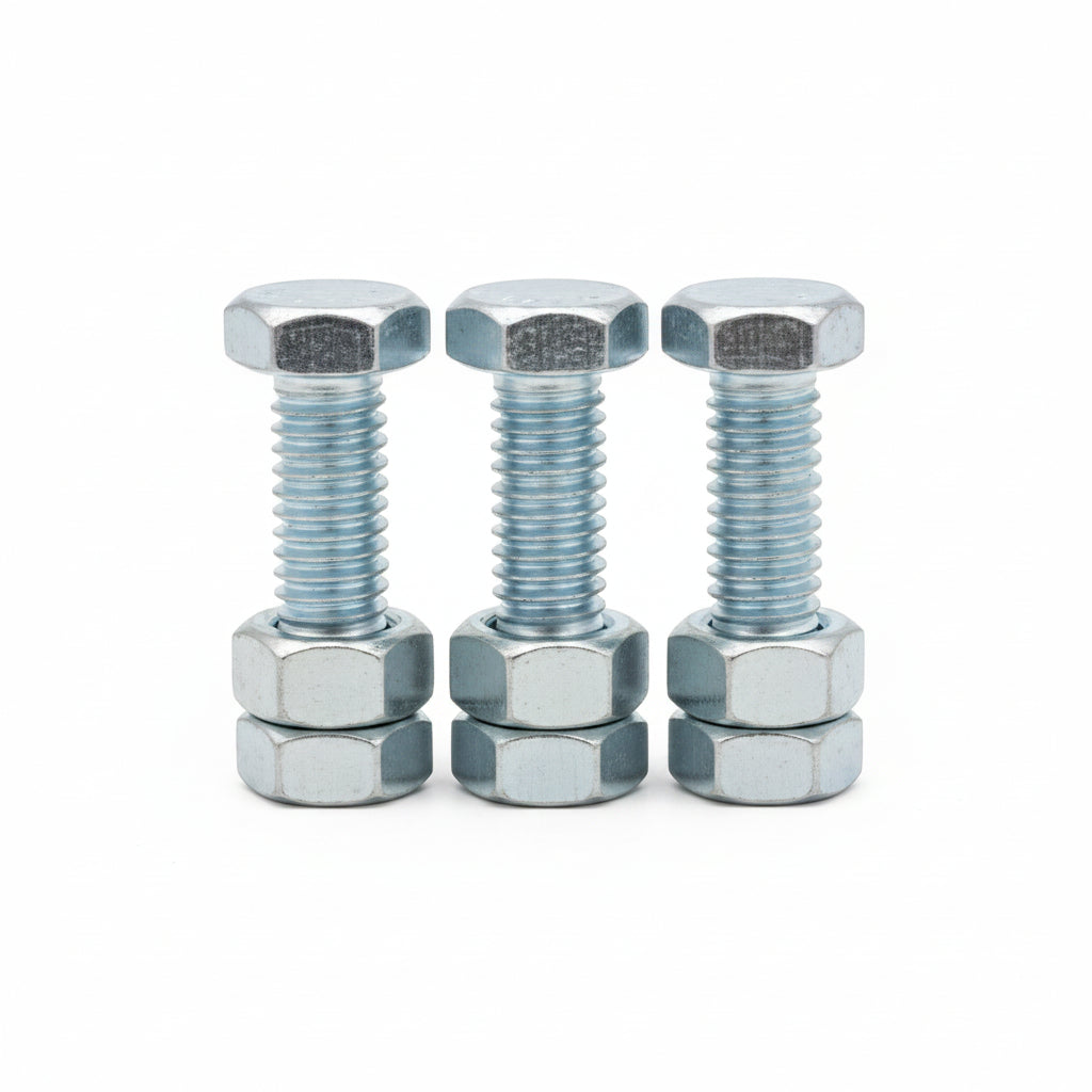 PERNO HEXAGONAL GALVANIZADO CON TUERCA 5/16X1PLG