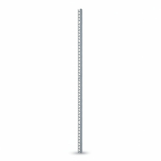MOLDURA ALUMINO P/CERAMICA 10MM GRIS CLARO 2.44 METRO