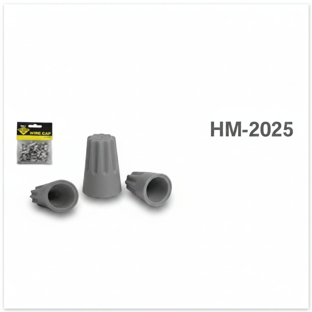 SET CONECTOR AISLADO GRIS 50PZS PARA CABLE 16-18AWG HUNTER HM-2025