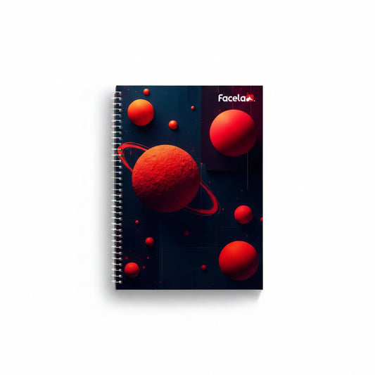 CUADERNO ESPIRAL CON DISEÑO #1 FACELA CUADRO PT17011