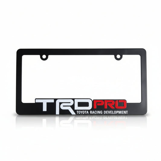 MARCO DE PLACA 3D TRD 1PCS ACCU052151 UNIDAD