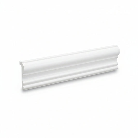 MOLDURA PVC PARA PARED 4CM X 240CM UNIDAD