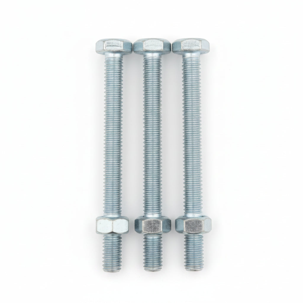 PERNO HEXAGONAL GALVANIZADO CON TUERCA 1/4X3PLG