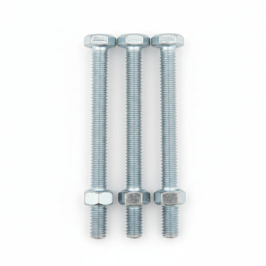 PERNO HEXAGONAL GALVANIZADO CON TUERCA 1/4X6PLG