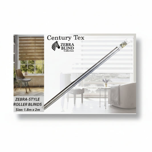 PERSIANA ROLLER TIPO ZEBRA-CAFE 1.80X2M CT-92142