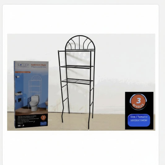ORGANIZADOR DE BAÑO NEGRO LOTUS SPS-05BK