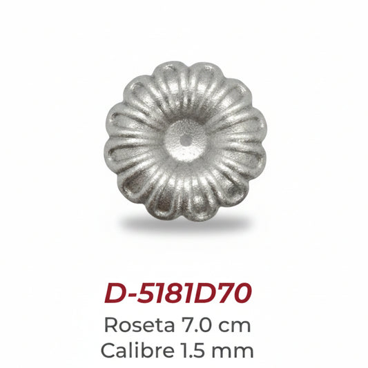 FORJADO ROSETA 7CM  D-5181