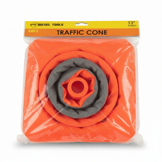 CONO DE SEGURIDAD RETRACTIL 40CM DIESEL TOOLS DT-1736