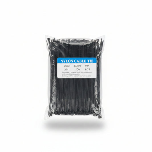 CINCHO PLASTICO 3X10CM 100 PZAS BOLSA