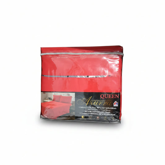SET DE SABANAS 4PCS QUEEN LISA SURTIDO AZURRA CRY-30174