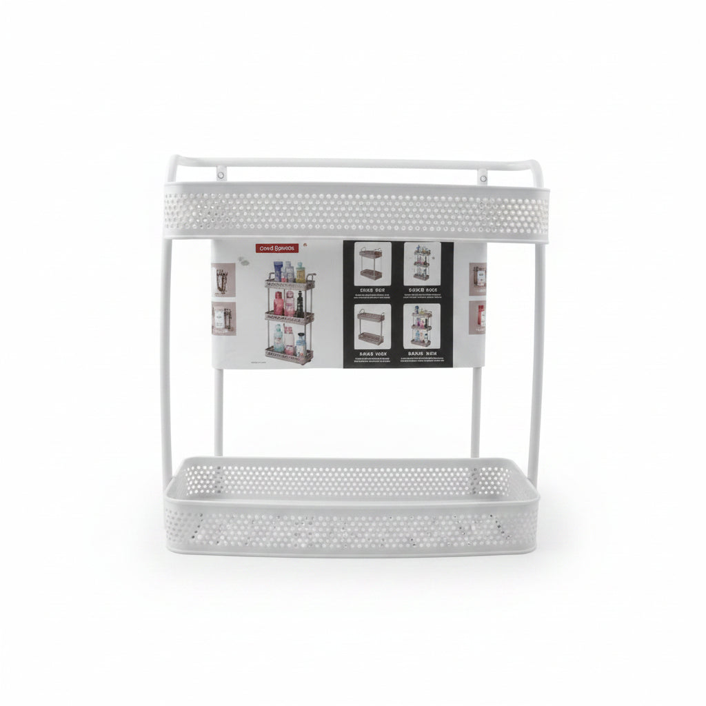 ORGANIZADOR DE BAÑO COLOR BLANCO A10-008S