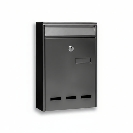 BUZÓN NEGRO WADFOW 31.5 CM X 21.5 CM X 7.5 CM