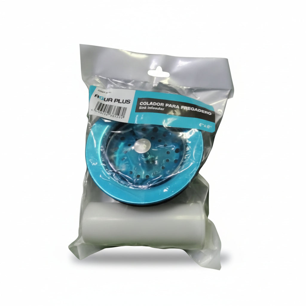 COLADOR PARA FREGADERO 4X4PLS  AQUA PLUS AQP-520