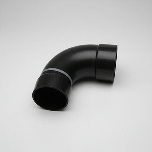 CURVA PVC NEGRA DE 6X90 PLG