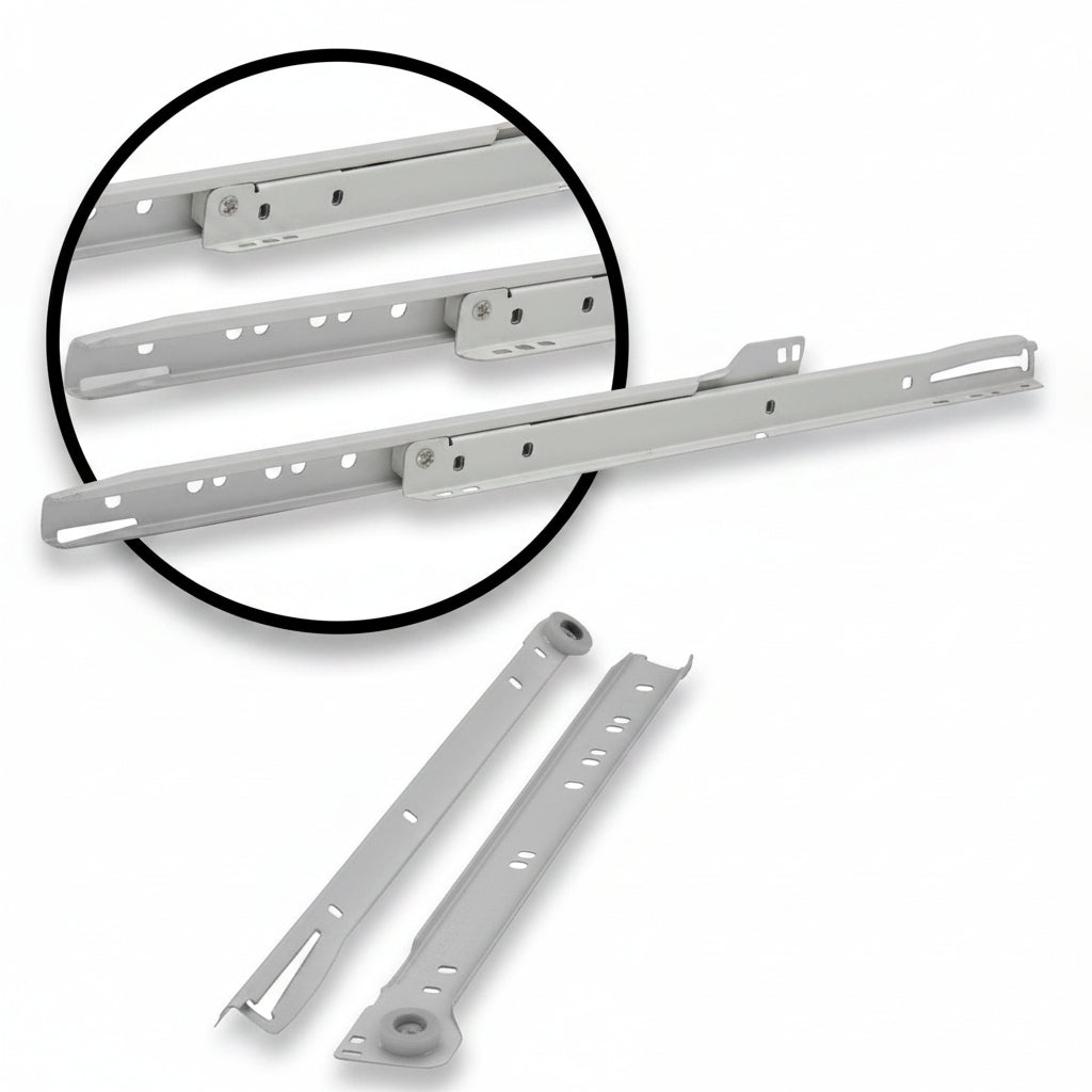 RIEL PARA GAVETA BLANCO 14PLG HUNTER F-1377