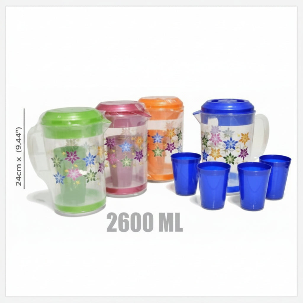 JARRA PLASTICA 2600ML SURTIDO DY117
