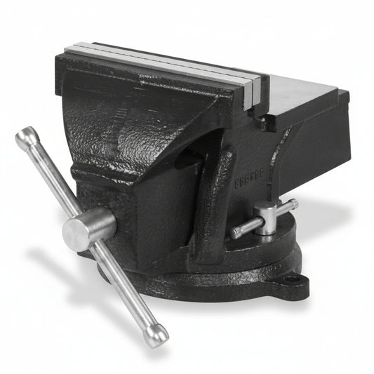 PRENSA DE BANCO DE 6PLG CON BASE GIRATORIA CROWMAN 100406 6"
