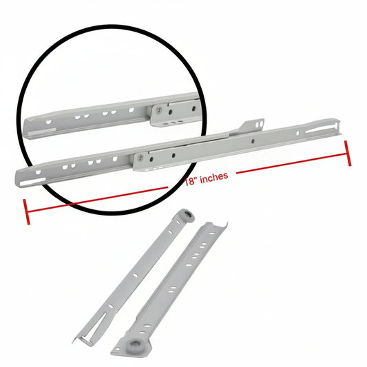 RIEL PARA GAVETA BLANCO 18PLG HUNTER F-1379