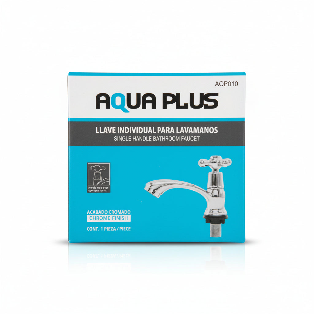 GRIFO INDIVIDUAL PARA LAVAMANOS AQP010 AQUA PLUS