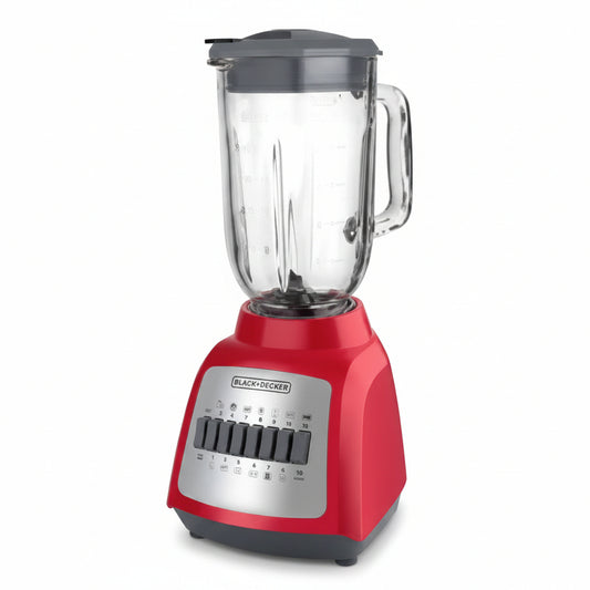 LICUADORA JARRA DE VIDRIO 1.5L ROJA BKGTB2332RD BLAUPUNKT