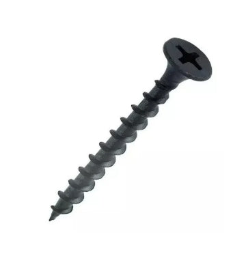 TORNILLO NEGRO TABLA ROCA ROSCA ORDINARIA 6X2 PLG