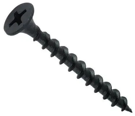 TORNILLO NEGRO TABLA ROCA ROSCA ORDINARIA 8X2 1/2PLG