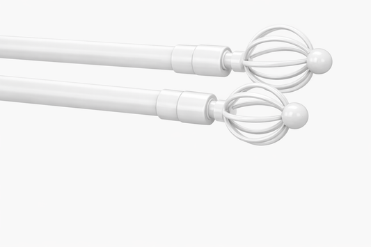 CORTINERO BLANCO EXTENSIBLE 3.0M 160-300 FB19033