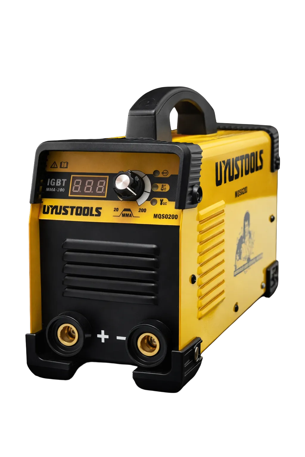SOLDADOR ELECTRICO INVERSOR 200A 110/220V UYUSTOOLS MQS0200