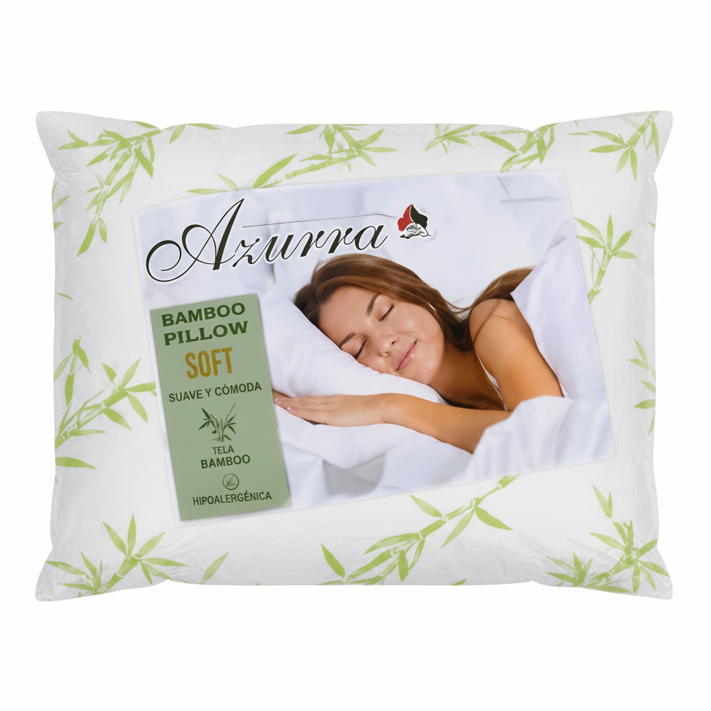 ALMOHADA DE BAMBOO 20X30 PLG AZURRA CRY-19051