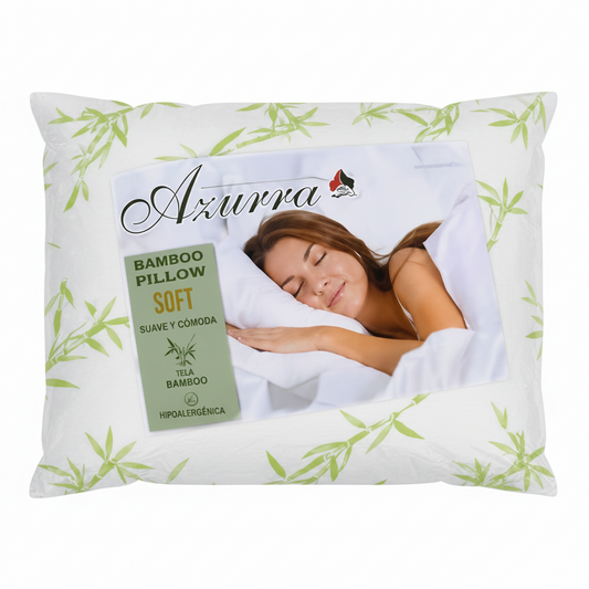 ALMOHADA DE BAMBOO 20X30 PLG AZURRA CRY-19051