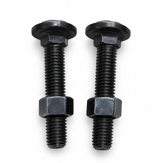 PERNO CABEZA REDONDA NEGRO 3/8X2PLG CON TUERCA