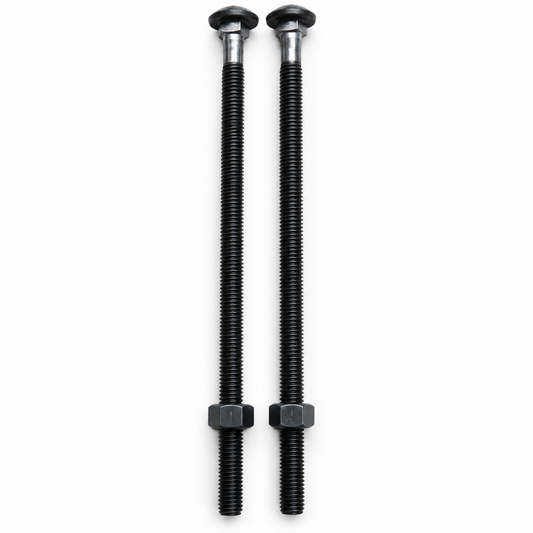 PERNO CABEZA REDONDA NEGRO 3/8X7PLG CON TUERCA