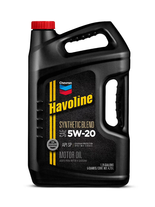 ACEITE PARA MOTOR A GASOLINA 5W-20 CHEVRON-GALON