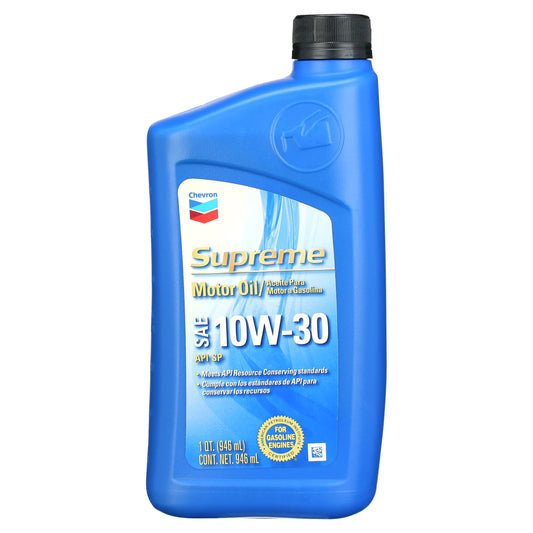 ACEITE PARA MOTOR A GASOLINA 10W-30 SUPREME 1/4