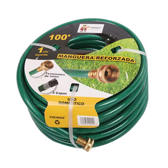 MANGUERA REFORZADA 100 PIE VIKINGO