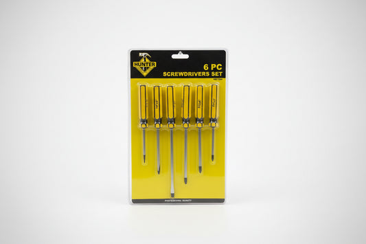 SET DE 6 DESTORNILLADORES HUNTER HM-1294