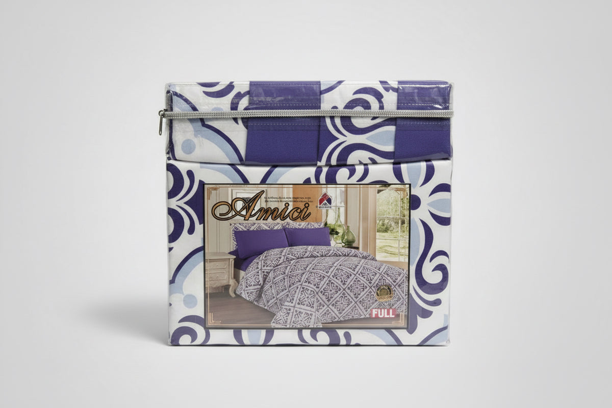 SET DE SABANAS 6PZAS 14 DISEÑOS AMICI KIS-48715