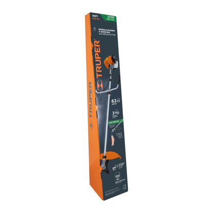 ORILLADORA MANGO TIPO BICI 63CC 3HP TRUPER  12671